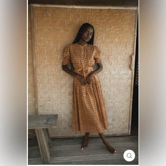 Daughters of India Prairie Dress ~ Autumn - Picture 3 of 13